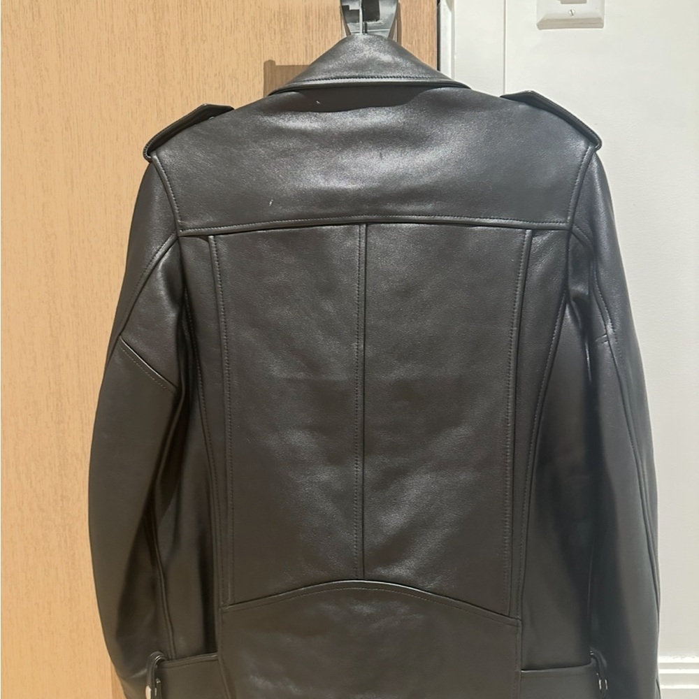 acne studios leather jacket
